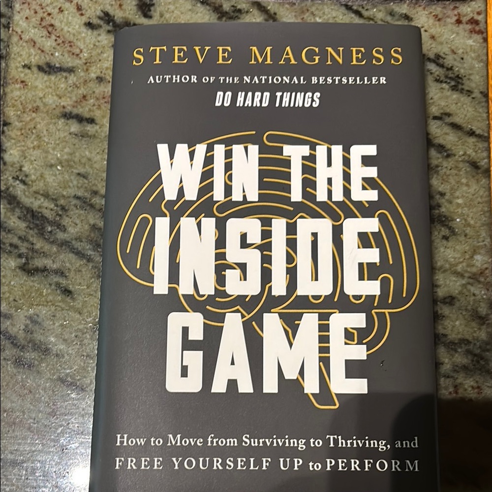 Win the Inside Game by Steve Magness, hardcover, read once perfect